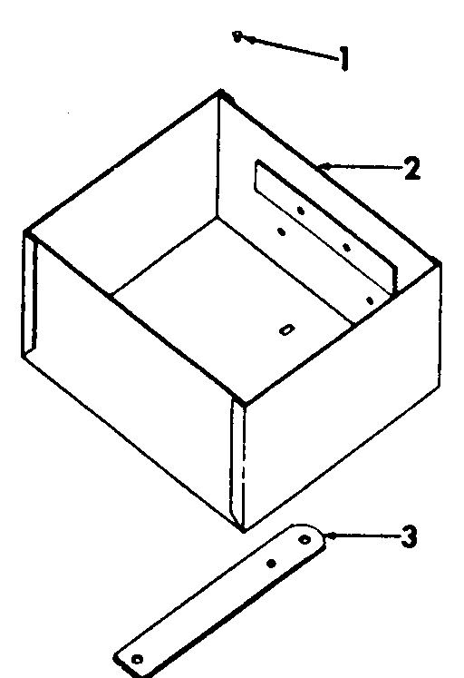 Utility Box-Sn 719999 And Below Diagram and Parts List for 1914 145986100-145986399-146986100-146986399 Cub Cadet Lawn Tractor